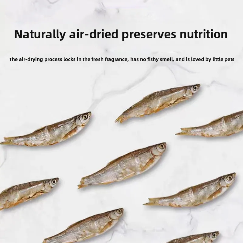 Pack of freeze-dried freshwater fish treats for {pet_type} — 300g – view 3