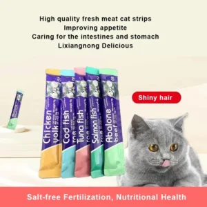 Cat Liquid Snack Strip — {flavor} — single serving for young cats
