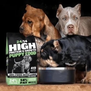 Bully Max High-Protein Growth Formula for Puppies, 120g pack