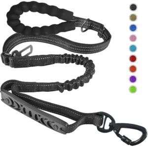 Cross-border Pet Products Dog Walking Running Rope Dog Elastic Buffer Explosion-proof Multi-functional Dog Leash