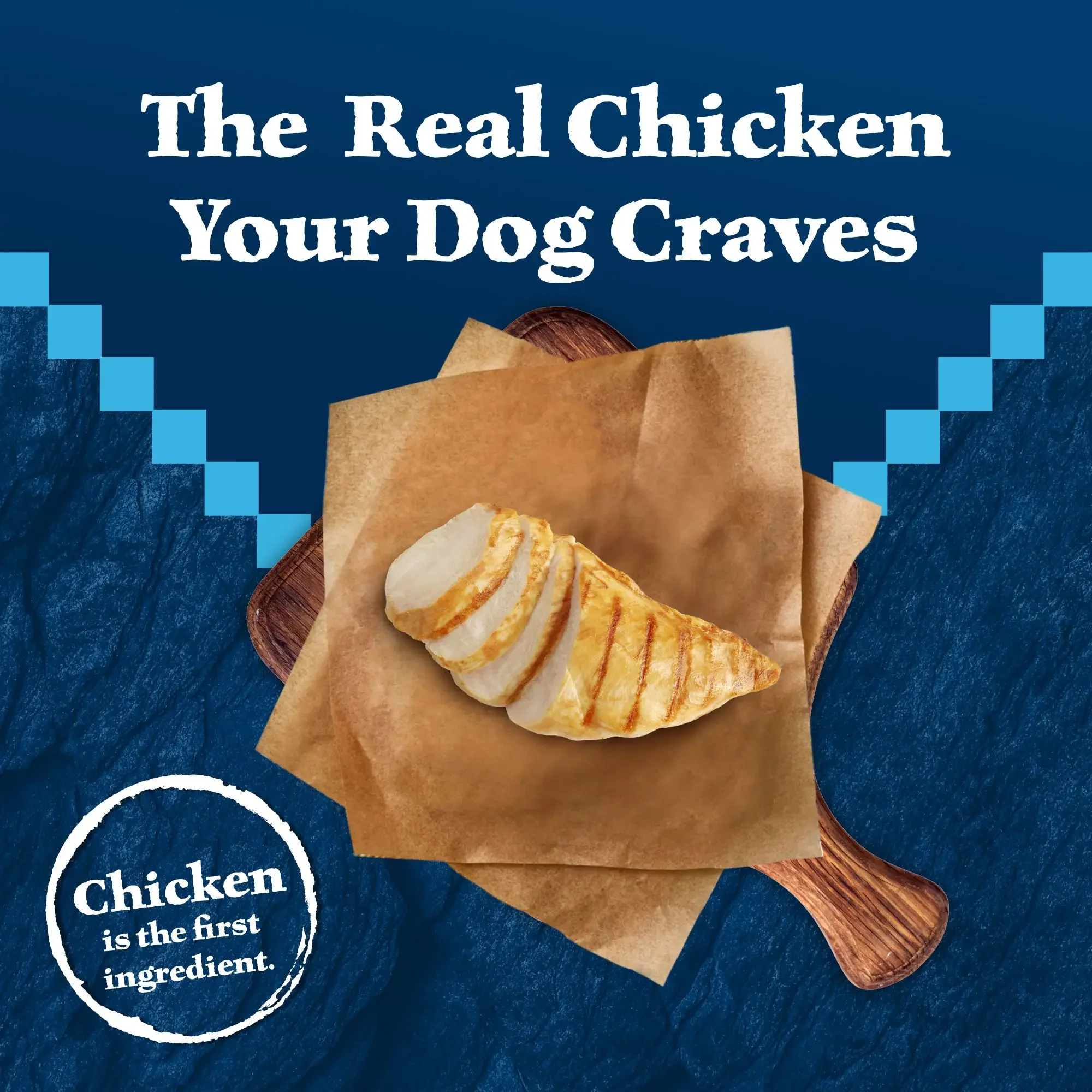 {title} — 4.5 lb bag with chicken and wholesome grains – view 3